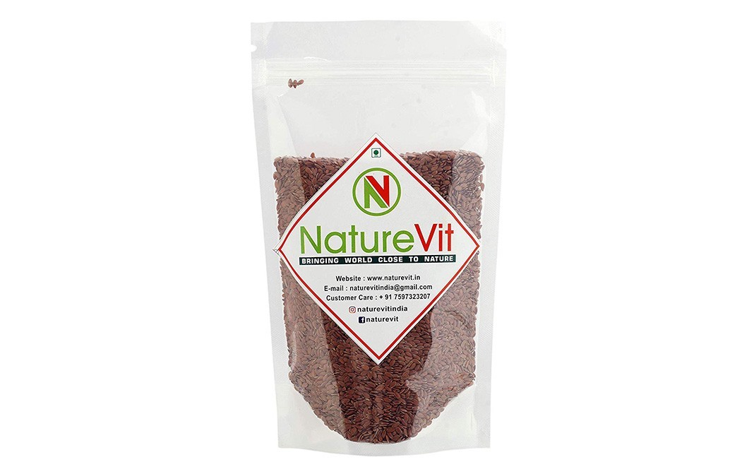 Nature Vit Raw Flax Seeds (Alsi)    Pack  900 grams